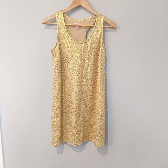 Lilly Pulitzer Cheetah Mini Dress 